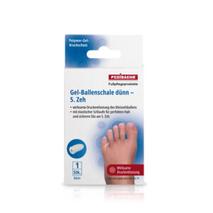 Gel-Ballenschale dünn – 5. Zeh