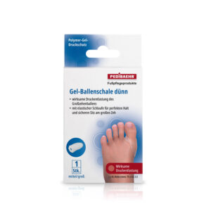 Gel-Ballenschale dünn