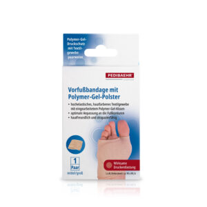 Vorfußbandage mit Polymer-Gel-Polster
