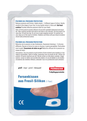 Gel-Fersenkissen mit Rand
