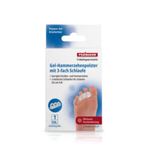 Gel-Hammerzehenpolster mit 3-fach Schlaufe