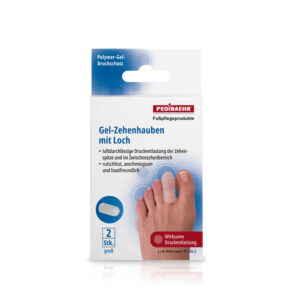Gel Zehenhauben mit Loch