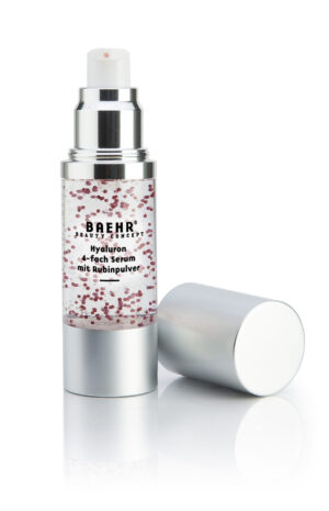 Hyaluron 4-fach Serum mit Rubinpulver