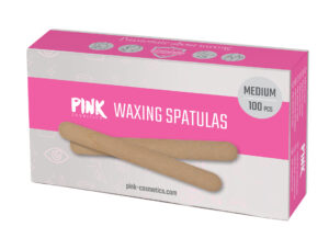 PINK Holzspatel Medium