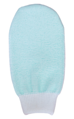 PINK Peeling-Handschuh – Mintgrün