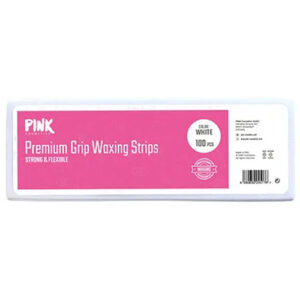 Premium Grip Waxing Strips | Vliesstreifen Weiß (100 Stück)