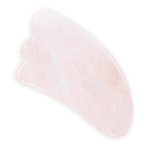 Gua Sha Beautytool aus Rosenquarz